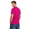 Męska koszulka T-shirt 100% miękka bawełna różowa roz. 3XL
